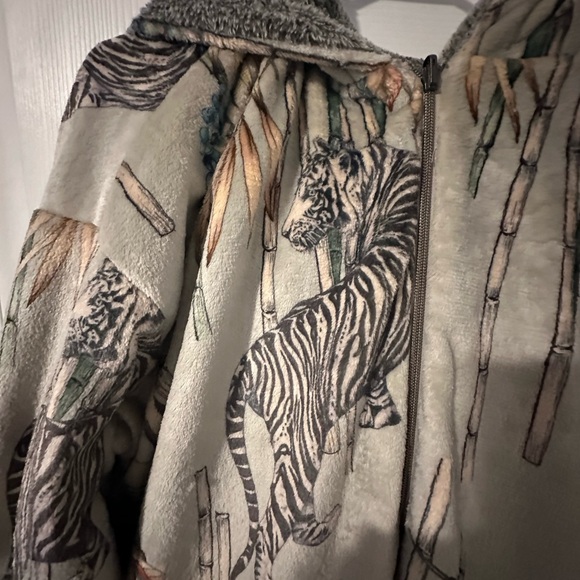 Biya Johnny Was Franky Reversible Jacket Pants Outfit - Medium NWT Tiger Multi - Picture 2 of 14